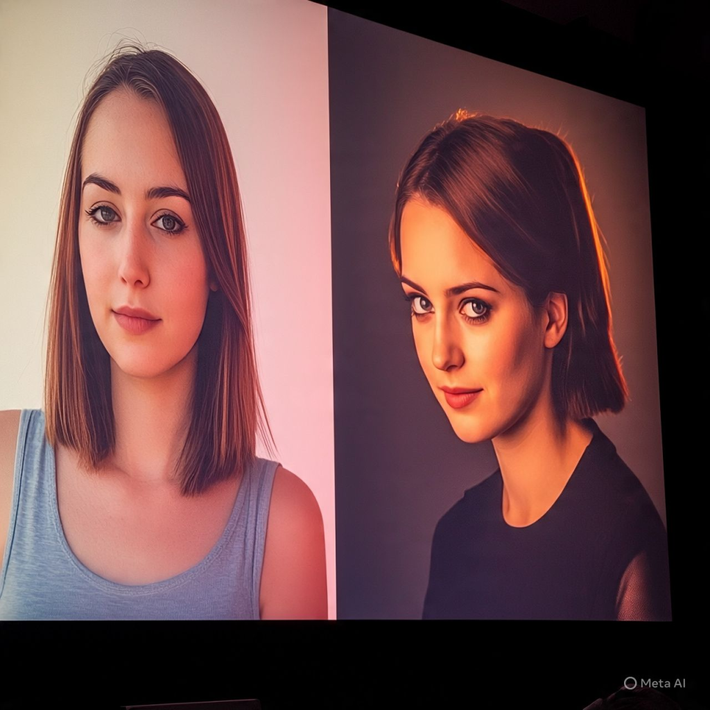 Online color grading tool interface with image editing options and color sliders